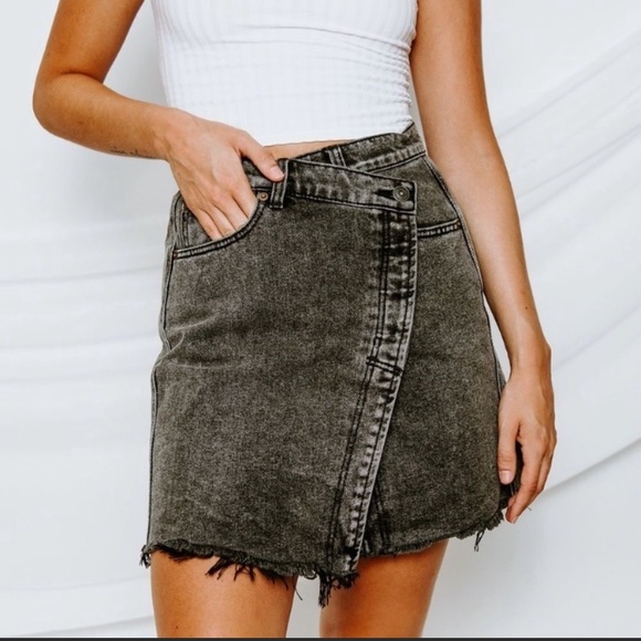 We The Free Dresses & Skirts - We the Free Denim Skirt